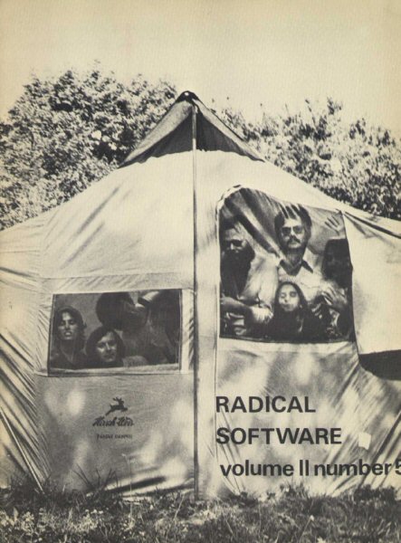 Radical Software, volume II, numéro 5, 1973