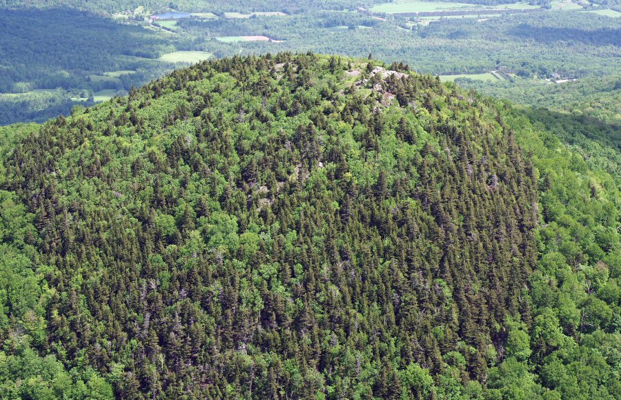 Le Mont Pinacle (Frelighsburg, Québec)